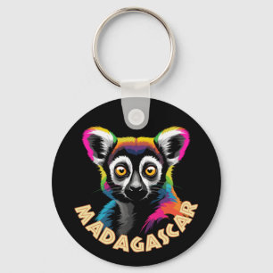 Lemur Of Madagascar Key Ring