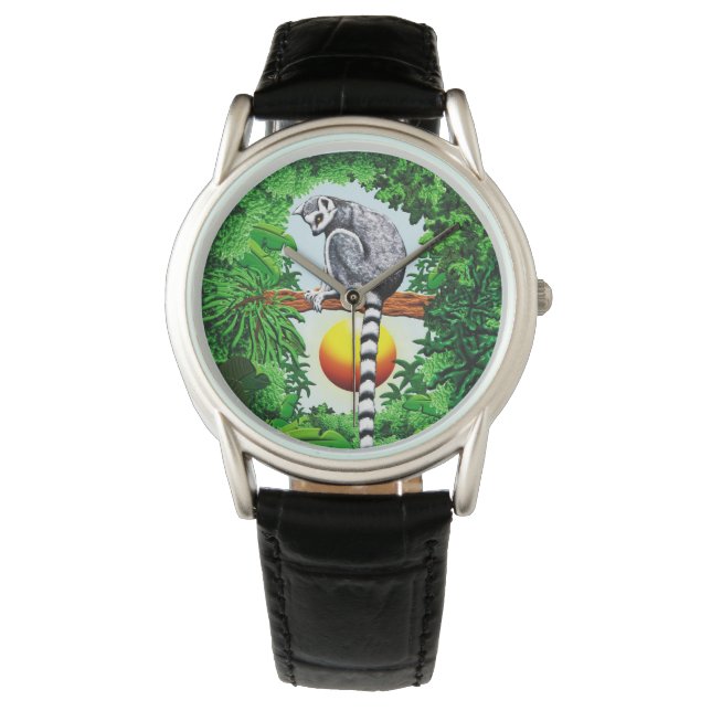 Lemur of Madagascar Watch (Front)