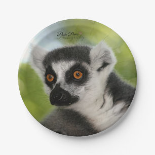 Lemur Paper Plates! Plate