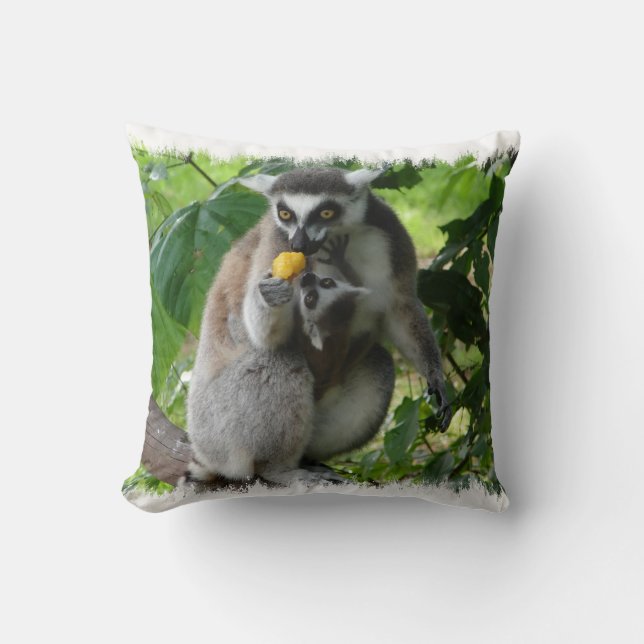 Lemur Pillow (Front)