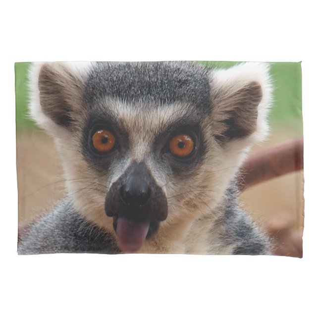 Lemur Pillowcase (Front)