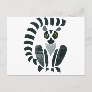 Lemur Postcard