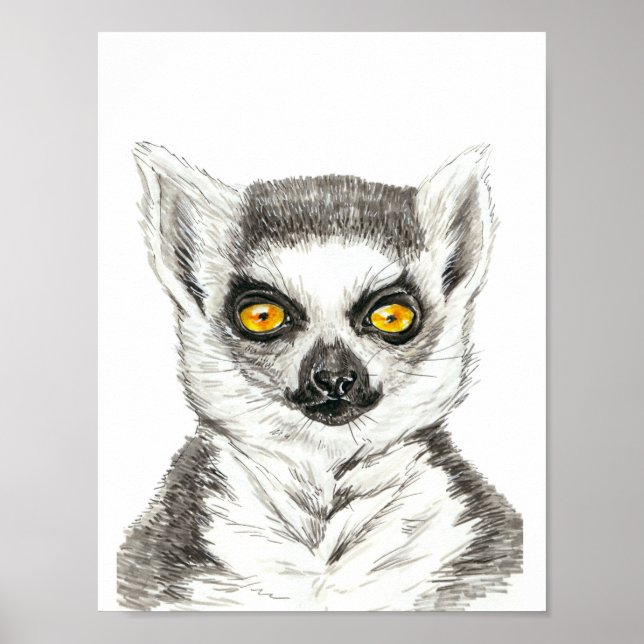 Lemur Poster (Front)