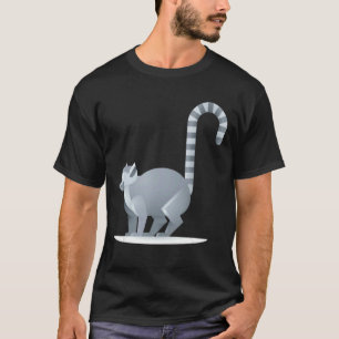 Lemur Ring Tailed Cute Primate T-Shirt