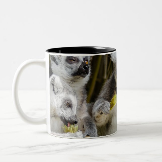 Lemur Two-Tone Coffee Mug (Left)