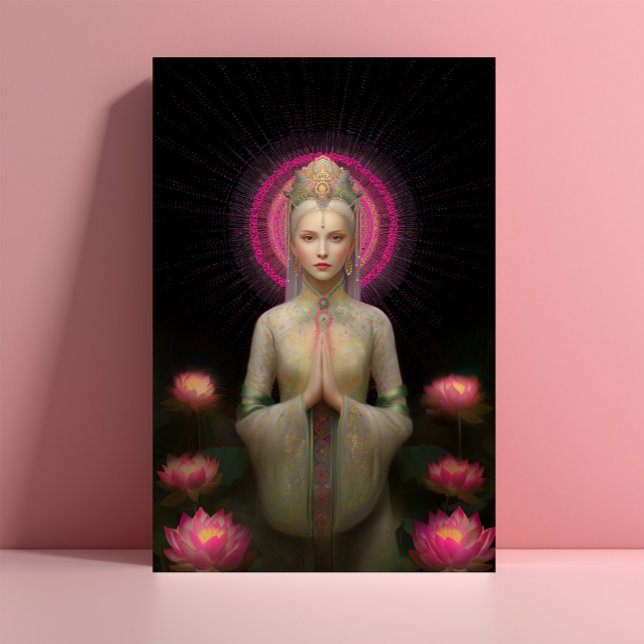 Lemurian Goddess of Love High Frequency Portrait Postcard (Creator Uploaded)