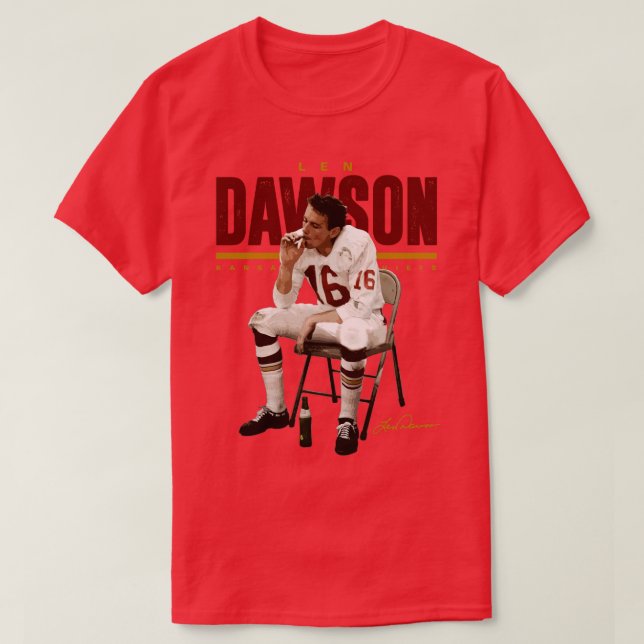 Len Dawson Halftime Kids TShirt (Design Front)