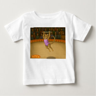 Lena leopard trapeze artist baby T-Shirt