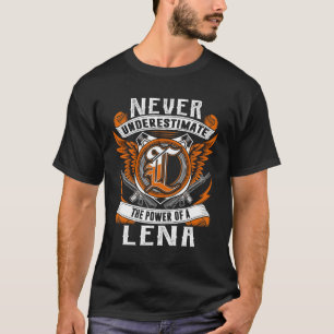 Lena - Never Underestimate Personalised T-Shirt