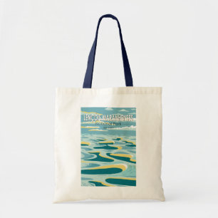 Lencois Maranhenses National Park Brazil Vintage Tote Bag