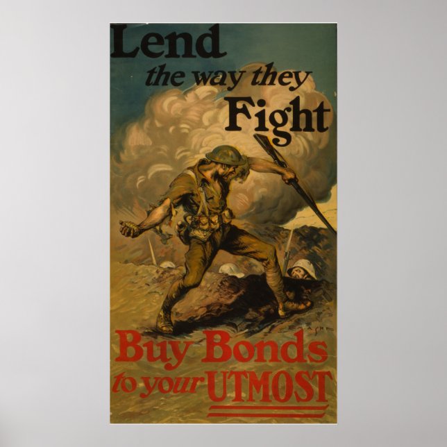 Lend the way they Fight Poster (Front)