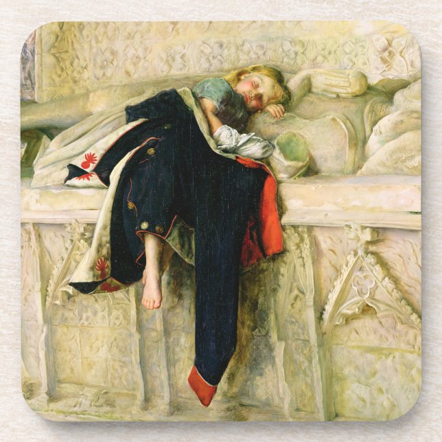 L'Enfant du Regiment (The Random Shot) 1855 (oil o Coaster (Front)
