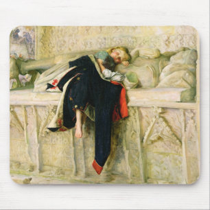 L'Enfant du Regiment (The Random Shot) 1855 (oil o Mouse Pad