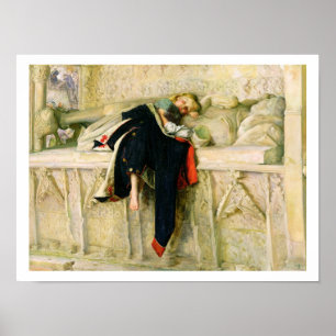 L'Enfant du Regiment (The Random Shot) 1855 (oil o Poster