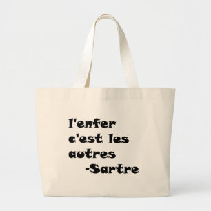 LenferCestLesAutres Large Tote Bag