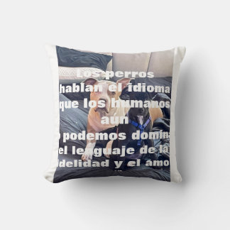 Lenguaje animal cushion