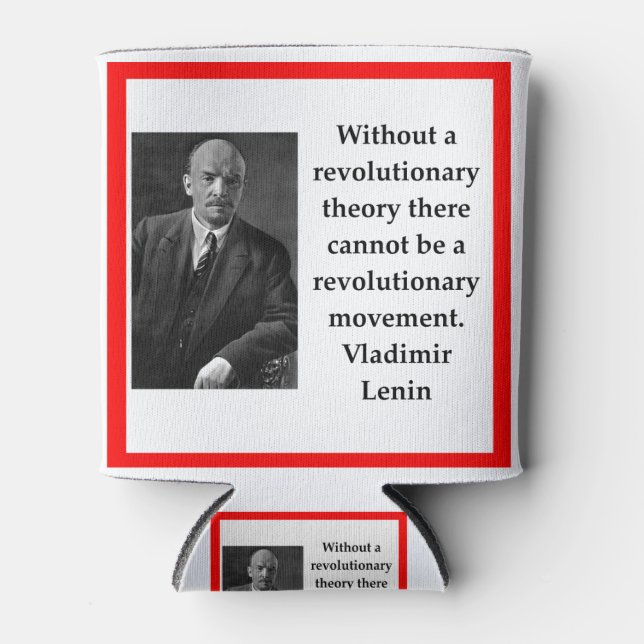 lenin can cooler (Front)