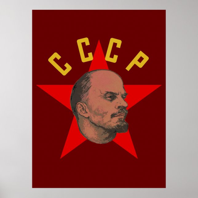 Lenin CCCP Poster (Front)