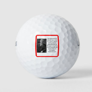 lenin golf balls