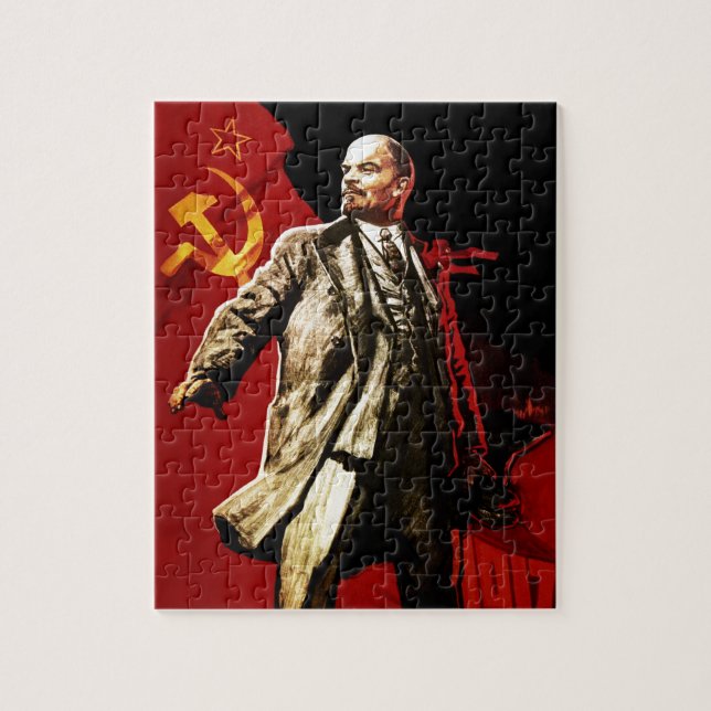 Lenin Jigsaw Puzzle (Vertical)