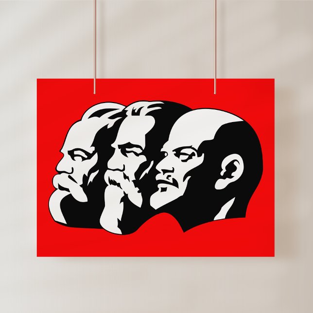 Lenin, Marx, Engels, Soviet Union, Communism Photo Print (Creator Uploaded)