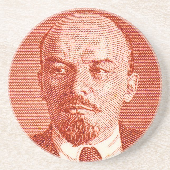 Lenin Red Coaster (Front)