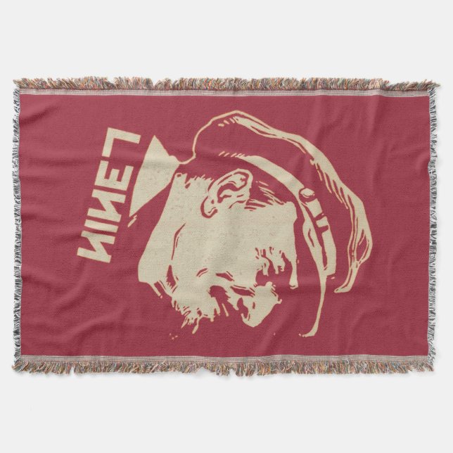 Lenin Throw Blanket (Front)