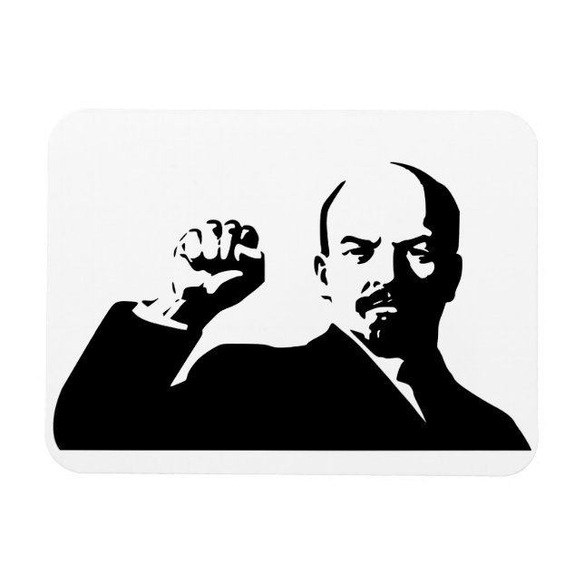 Lenin, USSR, CCCP, Soviet Union, Communism Magnet (Horizontal)