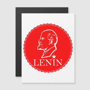 Lenin, USSR, CCCP, Soviet Union, Communism Magnetic Invitation