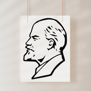 Lenin, USSR, CCCP, Soviet Union, Communism Photo Print
