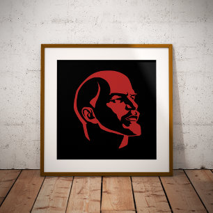 Lenin, USSR, CCCP, Soviet Union, Communism Poster