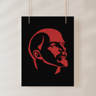 Lenin, USSR, CCCP, Soviet Union, Communism Poster