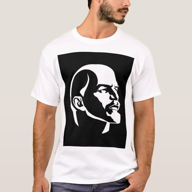 Lenin, USSR, CCCP, Soviet Union, Communism T-Shirt (Front)