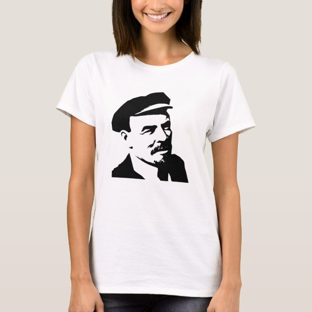 Lenin, USSR, CCCP, Soviet Union, Communism T-Shirt (Front)