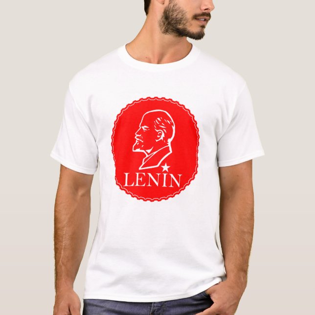 Lenin, USSR, CCCP, Soviet Union, Communism T-Shirt (Front)