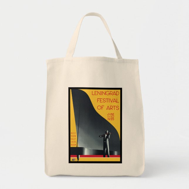 Leningrad Festival of the Arts Tote Bag (Front)