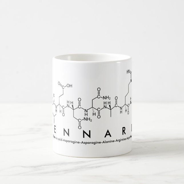 Lennard peptide name mug (Center)
