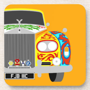 Lennon's psychedelic limousine car roller coaster