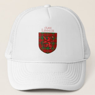 Lennox Tartan Scottish Plaid Lion Rampant Trucker Hat