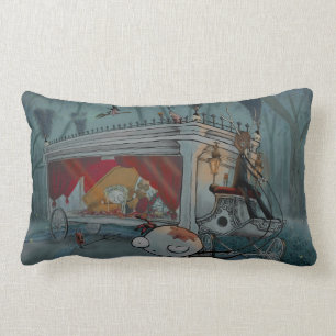 Lenore Funeral Carriage Lumbar Cushion