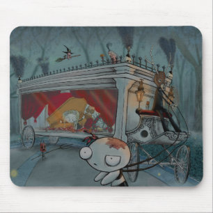 Lenore: Funeral carriage Mouse Pad