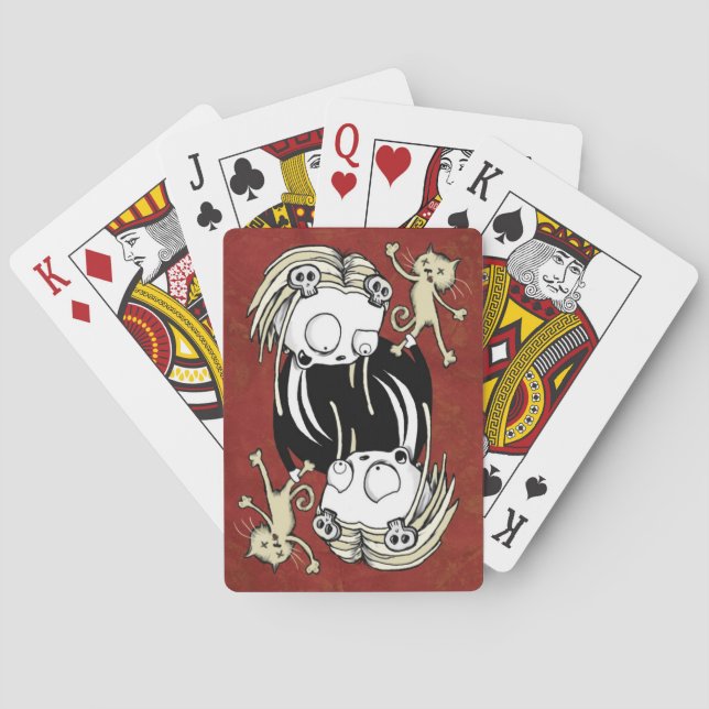 Lenore playing cards (Back)
