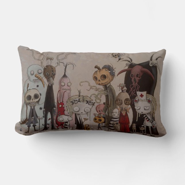 Lenore: The Gang's All Here Lumbar Cushion (Front)