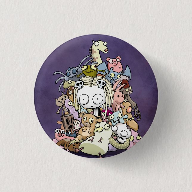 Lenore: Toy Pile 3 Cm Round Badge (Front)