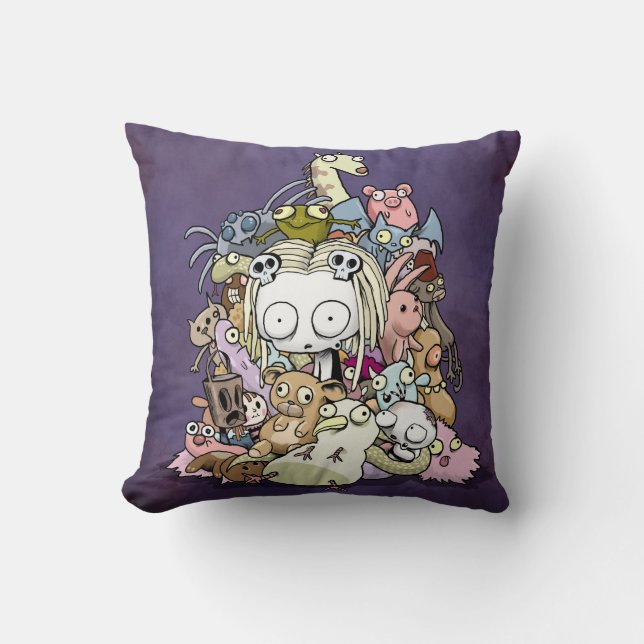 Lenore: Toy Pile! Cushion (Front)