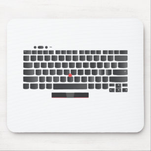 Lenovo Thinkpad keyboard layout T-Shirt (Edit) Mouse Pad