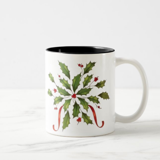 Lenox Holiday Two-Tone Coffee Mug (Right)