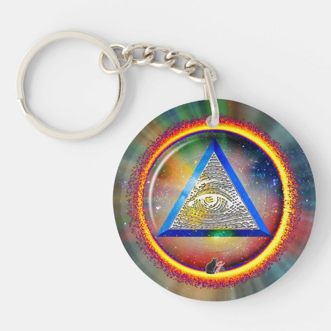 Lens of Providence Key Ring (Front)