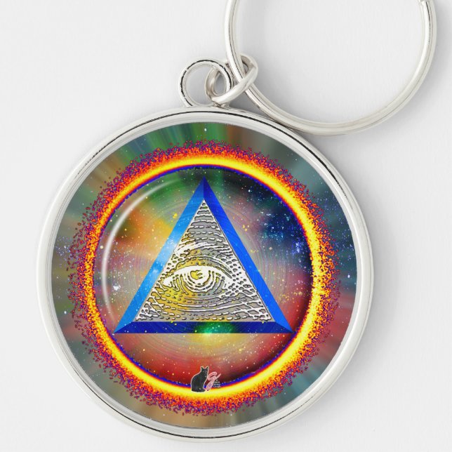 Lens of Providence Key Ring (Front)