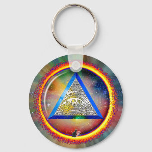 Lens of Providence Key Ring